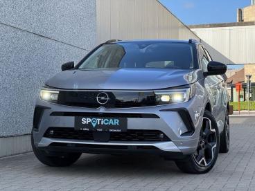 SPOTICAR Opel Grandland 1.2t 130pk Aut. Ultimate Gps/ledmatrix/camera/park Occasions - Suv Essence Gris - Diksmuide - 400360098_1
