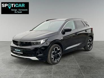 SPOTICAR Opel Grandland Ultimate 1.2 Benzine 130 Pk Automaat ! Occasions - Suv Essence Noir - Erpe-mere - 400365683_1