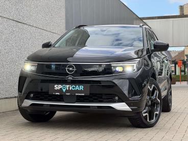 SPOTICAR Opel Grandland 1.2t 130pk Aut. Ultimate Gps/ledmatrix/camera/par Occasions - Suv Essence Black - Diksmuide - 1200367684_1