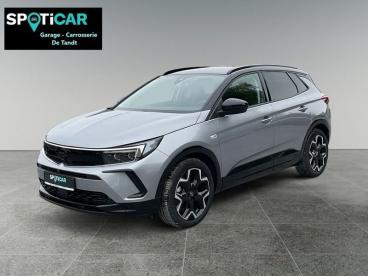 SPOTICAR Opel Grandland Gs-line 1.2 Benzine 130 Pk Automaat ! Met Vele Opt Occasions - Suv Essence Gris - Erpe-mere - 1200374073_1