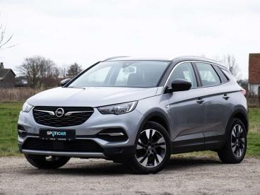 SPOTICAR Opel Grandland X 1.2 Mt6 130pk |camera|navi|elektrische Koffer Occasions - Suv Essence Grijs - Veurne - 1200379480_1