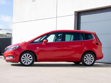 SPOTICAR Opel Zafira Tourer 1.6 Mt6 Cng Leder|camera|navi Tweedehands - Monospace  Rood - Oostende - 1200380187_2