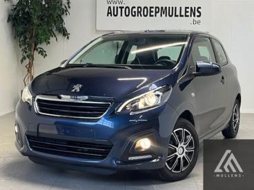 SPOTICAR Peugeot 108 Vti Active Occasions - Citadine Essence Bleu - Halen - 1200372067_1