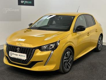 SPOTICAR Peugeot 208 Puretech S&s Allure Pack Occasions - Citadine Essence Jaune - Knokke - 1200377905_1