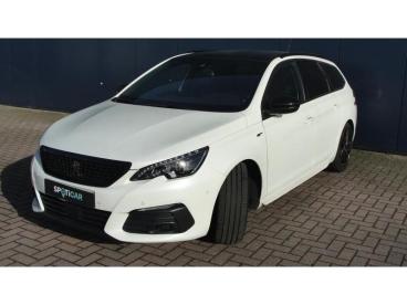 SPOTICAR Peugeot 308 1.2 Puretech S&s Gt Eat8 5d 96kw Occasions - Break Essence White - Poppel - 1200375692_1