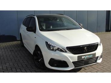SPOTICAR Peugeot 308 1.2 Puretech S&s Gt Eat8 5d 96kw Occasions - Break Essence White - Poppel - 1200375692_2
