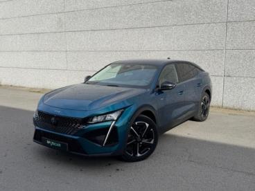 SPOTICAR Peugeot 408 *gps*leder*camera* Allure Pack Phev E-eat8 Tweedehands - Berline Oplaadbare Hybride Bleu - Oostende - 1200372427_1