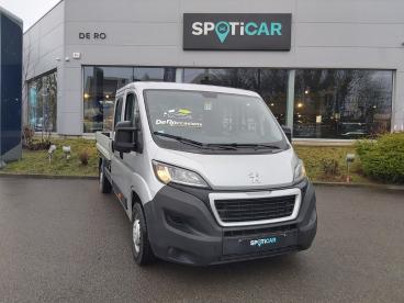 SPOTICAR Peugeot Boxer Boxer Plateau Double Cabine 335 L3 2.0hdi Tweedehands - Utilitaire Diesel Argent - Marcinelle - 400350394_2