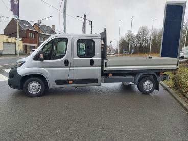 SPOTICAR Peugeot Boxer Boxer Plateau Double Cabine 335 L3 2.0hdi Tweedehands - Utilitaire Diesel Argent - Marcinelle - 400350394_3