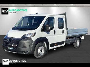 SPOTICAR Peugeot Boxer Open Laadbak Dubbel Cabine Cam Occasions - Utilitaire Diesel White - Roeselare - 1200361225_1