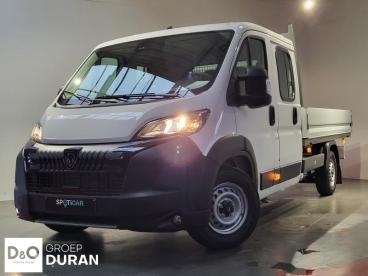 SPOTICAR Peugeot Boxer 435 L4 Open Laadbak Nieuw! Tweedehands - Utilitaire Diesel White - Ieper - 1200364006_1