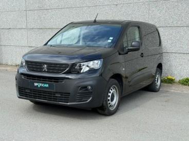 SPOTICAR Peugeot Partner Van *gps*3pl*voer* 1.5 Hdi 100 Pk Tweedehands - Monospace Diesel Noir - Oostende - 1200373275_1