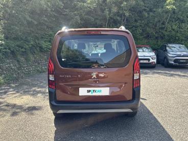 SPOTICAR Peugeot Rifter 1 1.2 Puretech 110 S/s Long 7pl Allure Occasions - Monospace Essence Marron - Drogenbos - 1200376998_5