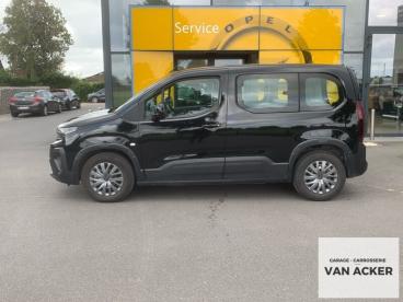 SPOTICAR Peugeot Rifter Electric 50 Kwh, Active , Parkeersensoren Achter, Occasions - Monospace Electrique Noir - Lochristi - 1200377481_2