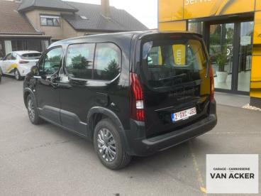 SPOTICAR Peugeot Rifter Electric 50 Kwh, Active , Parkeersensoren Achter, Occasions - Monospace Electrique Noir - Lochristi - 1200377481_3
