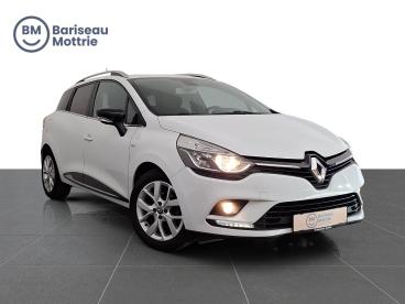 SPOTICAR Renault Clio Limited Break *dab*gps*sensoren Achter*airco*cruis Occasions - Citadine Essence White - Roeselare - 1200378996_1