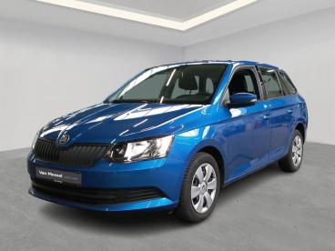SPOTICAR Skoda Fabia 1.0 Mpi 55kw Active Occasions - Citadine Essence Blauw - Zonhoven - 1200376100_1