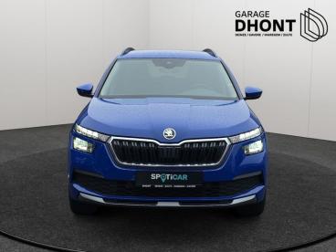 SPOTICAR Skoda Kamiq Selection - 1.0 Benzine - Automaat Dsg - 110pk Occasions -  Essence Bleu - Waregem - 1200375058_2
