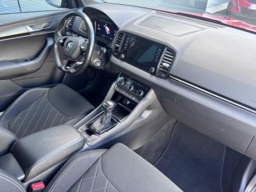 SPOTICAR Skoda Karoq Sportline / Dsg7 / 1.5 Tsi Occasions - Suv Essence Red - Marche-en-famenne - 1200373896_2