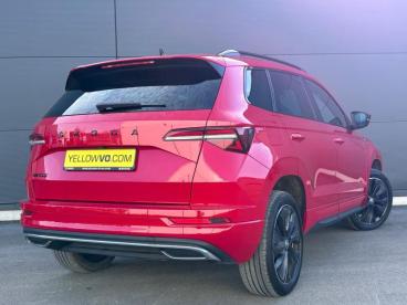 SPOTICAR Skoda Karoq Sportline / Dsg7 / 1.5 Tsi Occasions - Suv Essence Red - Marche-en-famenne - 1200373896_4
