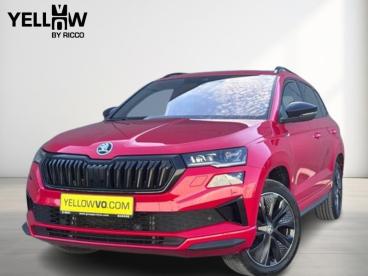 SPOTICAR Skoda Karoq Sportline / Dsg7 / 1.5 Tsi Tweedehands - Suv Benzine Red - Libramont-chevigny - 1200388298_1