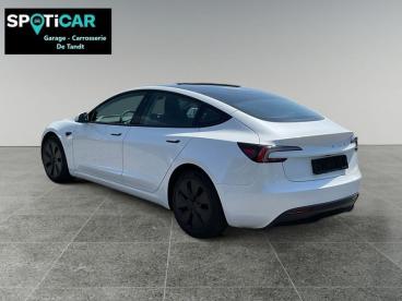 SPOTICAR Tesla Model 3 Standard Rwd 283 Pk Pano,leder,gps, Autopilot Occasions - Berline Electrique Blanc - Erpe-mere - 1200378525_3