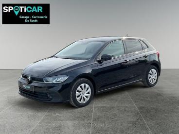 SPOTICAR Volkswagen Polo 1.0 Tsi Life Dsg 95 Pk Occasions - Citadine Essence Noir - Erpe-mere - 1200370532_1