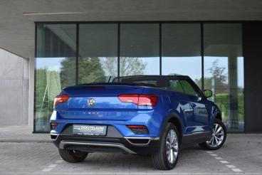 SPOTICAR Volkswagen T-roc Cabrio Tsi *leder*navi*parkeersensoren*trekhaak Occasions - Suv Essence Bleu - Loppem - 1200375224_2