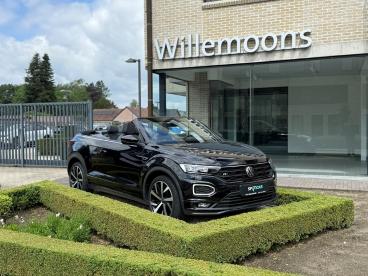 SPOTICAR Volkswagen T-roc Cabrio R-line 1.5tsi 150pk Dsg *leder*apple Carpla Occasions - Suv Essence Noir - Laakdal - 400377992_1