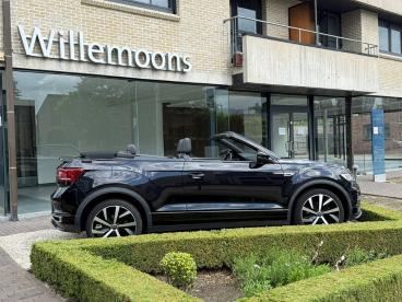 SPOTICAR Volkswagen T-roc Cabrio R-line 1.5tsi 150pk Dsg *leder*apple Carpla Occasions - Suv Essence Noir - Laakdal - 400377992_2