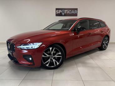 SPOTICAR Volvo V60 R-design - Automatique - Gps - Camera Occasions - Berline Hybride Red - Awans - 1200366357_1