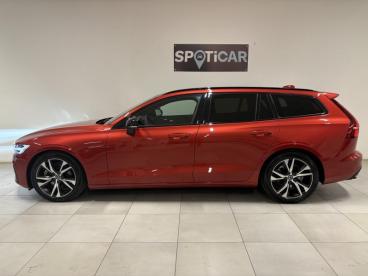 SPOTICAR Volvo V60 R-design - Automatique - Gps - Camera Occasions - Berline Hybride Red - Awans - 1200366357_5