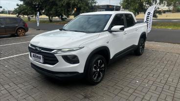 SPOTICAR Chevrolet Montana 1.2 Turbo Flex Lt Manual Usada - Picape Flex Branco - Santos - 500047504_1