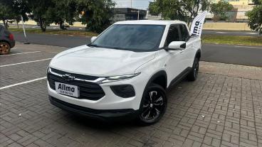 SPOTICAR Chevrolet Montana 1.2 Turbo Flex Lt Manual Usada - Picape Flex Branco - Santos - 500047504_2
