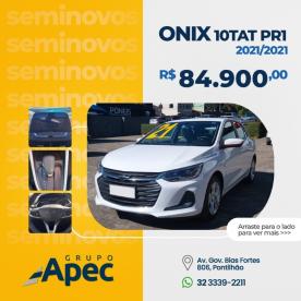 SPOTICAR Chevrolet Onix Plus 10tat Pr1 Usada - Hatch Flex Branco - Barbacena - 500019836_1