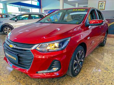 SPOTICAR Chevrolet Onix 1.0 Turbo Flex Plus Premier Automatico Usada - Picape Flex Vermelho - Atibaia - 500023740_1
