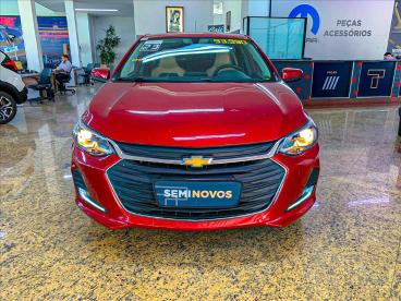 SPOTICAR Chevrolet Onix 1.0 Turbo Flex Plus Premier Automatico Usada - Picape Flex Vermelho - Atibaia - 500023740_2