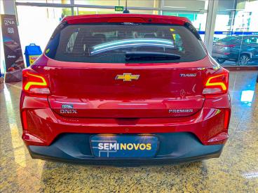 SPOTICAR Chevrolet Onix 1.0 Turbo Flex Plus Premier Automatico Usada - Picape Flex Vermelho - Atibaia - 500023740_3