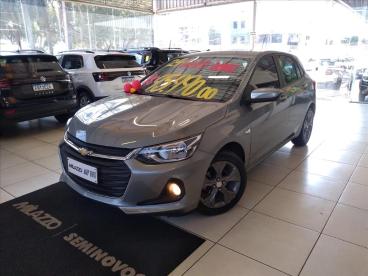 SPOTICAR Chevrolet Onix 1.0 Turbo Flex Ltz Automatico Usada - Picape Flex Prata - Bauru - 500024664_1