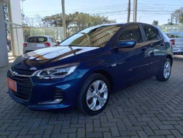 SPOTICAR Chevrolet Onix 1.0 Turbo Flex Premier Automatico Usada - Hatch Flex Azul - Porto Alegre - 500027334_1