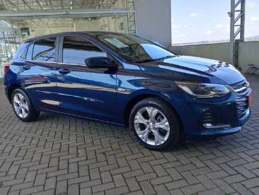 SPOTICAR Chevrolet Onix 1.0 Turbo Flex Premier Automatico Usada - Hatch Flex Azul - Porto Alegre - 500027334_4
