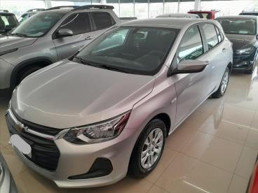 SPOTICAR Chevrolet Onix 1.0 Flex Lt Manual Usada - Picape Flex Prata - Lins - 500028351_1