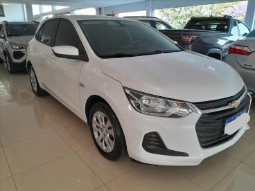 SPOTICAR Chevrolet Onix 1.0 Flex Lt Manual Usada - Picape Flex Branco - Lins - 500028476_2