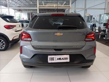 SPOTICAR Chevrolet Onix 1.0 Turbo Flex Automatico Usada - Picape Flex Cinza - Santos - 500029937_5