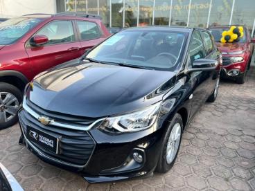 SPOTICAR Chevrolet Onix 1.0 Flex Plus Lt Manual Usada - Hatch Flex Preto - Sao Luis - 500043633_1