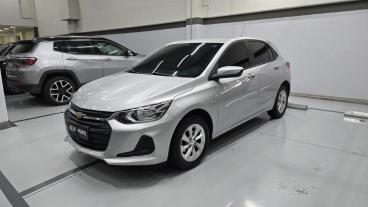 SPOTICAR Chevrolet Onix 1.0 Flex Manual Usada - Hatch Flex Prata - Campinas - 500046328_2