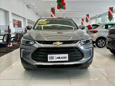 SPOTICAR Chevrolet Tracker 1.0 Turbo Flex Manual Usada - Picape Flex Cinza - Santos - 500027487_2