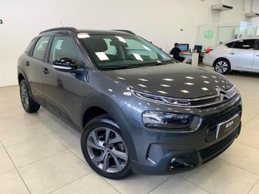 SPOTICAR Citroën C4 Cactus 1.6 Vti 120 Flex Feel Eat6 Usada - Hatch Flex Cinza - Porto Alegre - 500013218_1