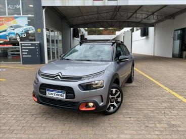 SPOTICAR Citroën C4 Cactus 1.6 Thp Flex Shine Pack Eat6 Usada - Picape Flex Cinza - Botucatu - 500022756_1