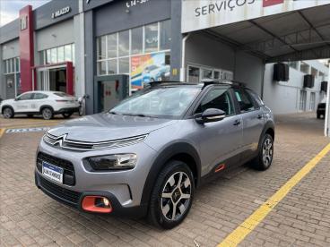 SPOTICAR Citroën C4 Cactus 1.6 Thp Flex Shine Pack Eat6 Usada - Picape Flex Cinza - Botucatu - 500022756_3